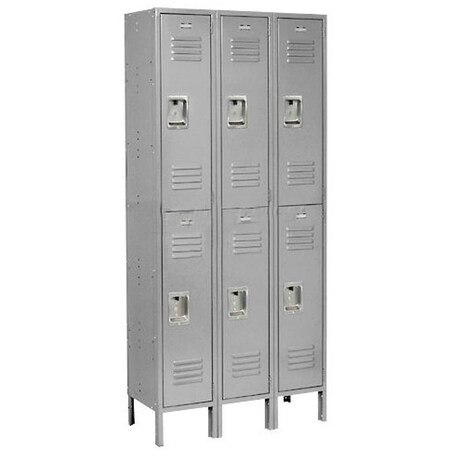 Global Industrial 36 in W, 12 D, 78 in H, Gray 968265GY